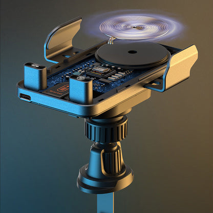 🔥SALDI CALDI 50% DI SCONTO🎁⚡Più di 50.000 venduti! 📱Supporto auto 2-in-1 ruotabile per telefoni cellulari e caricatore wireless⚡