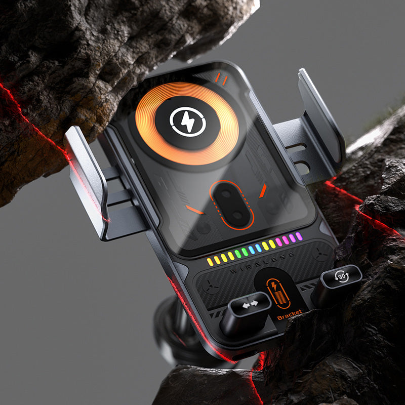 🔥SALDI CALDI 50% DI SCONTO🎁⚡Più di 50.000 venduti! 📱Supporto auto 2-in-1 ruotabile per telefoni cellulari e caricatore wireless⚡