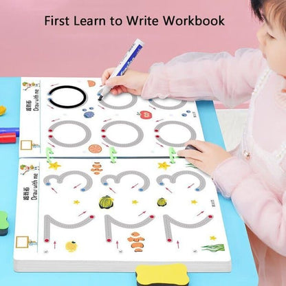 Children's Tracing Workbook™ | Help uw kind spelenderwijs groeien en leren!-4