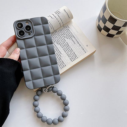 Matte Parel Armband Hoesje voor iPhone-4