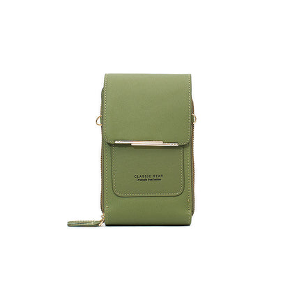 🔥Saldi sconto del 50% 🎁Borsa da donna in pelle con touch screen