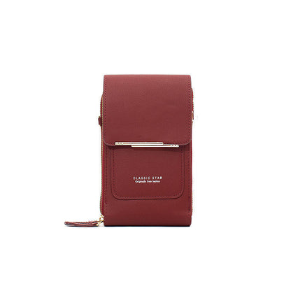 🔥Saldi sconto del 50% 🎁Borsa da donna in pelle con touch screen