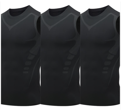 🥳PROMOÇÃO IMPERDÍVEL DE 2026🥳💞MAIS DE 50 MIL VENDIDOS!🛡️💎 50% DE DESCONTO! Colete Modelador Iônico – Compressão refrescante, suaviza a barriga e os flancos. Invisível sob as camisetas.💪✨