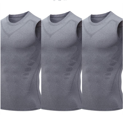 🥳PROMOÇÃO IMPERDÍVEL DE 2026🥳💞MAIS DE 50 MIL VENDIDOS!🛡️💎 50% DE DESCONTO! Colete Modelador Iônico – Compressão refrescante, suaviza a barriga e os flancos. Invisível sob as camisetas.💪✨