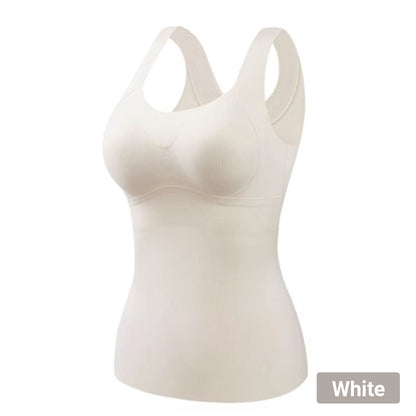 ❄️ Lightweight Warmth | Women's Thermal Tank Top with Built-In Bra