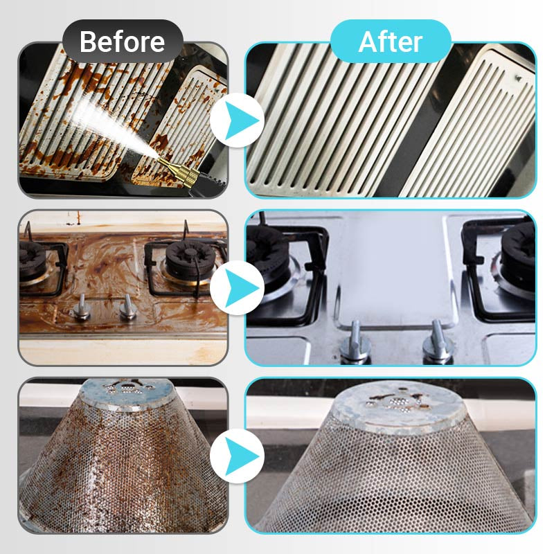 🔥 SCONTO DEL 49%! 💨 PULITORE A VAPORE INDUSTRIALE 2500W - Disinfezione e rimozione del grasso senza sostanze chimiche, perfetto per le cucine 🌟🧼