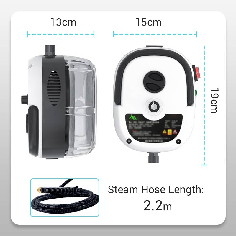 🔥 SCONTO DEL 49%! 💨 PULITORE A VAPORE INDUSTRIALE 2500W - Disinfezione e rimozione del grasso senza sostanze chimiche, perfetto per le cucine 🌟🧼