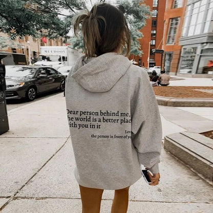 ✨'Beste persoon achter me' ✨Unisex Sweatshirt (Koop er 2 en krijg gratis verzending)