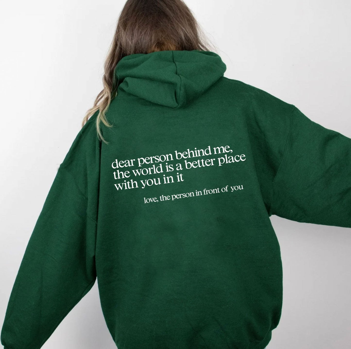 ✨'Beste persoon achter me' ✨Unisex Sweatshirt (Koop er 2 en krijg gratis verzending)