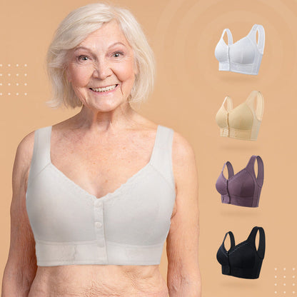 🌹Ultimo giorno ❤️ Compra 1 e ricevi 2 gratis🌹Reggiseno traspirante con chiusura frontale🎀
