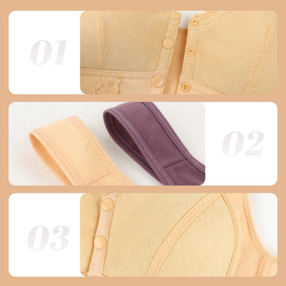 🌹Ultimo giorno ❤️ Compra 1 e ricevi 2 gratis🌹Reggiseno traspirante con chiusura frontale🎀