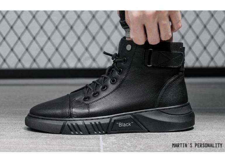 🔥Vendita calda con sconto del 50%.🔥Stivali in pelle calda nera