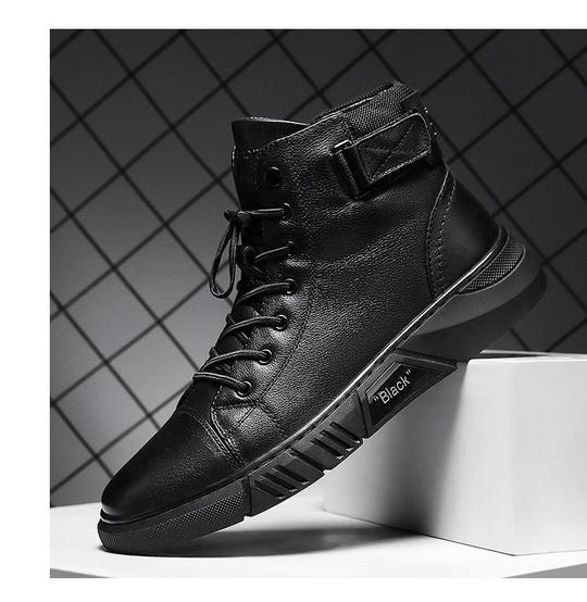 🔥Vendita calda con sconto del 50%.🔥Stivali in pelle calda nera