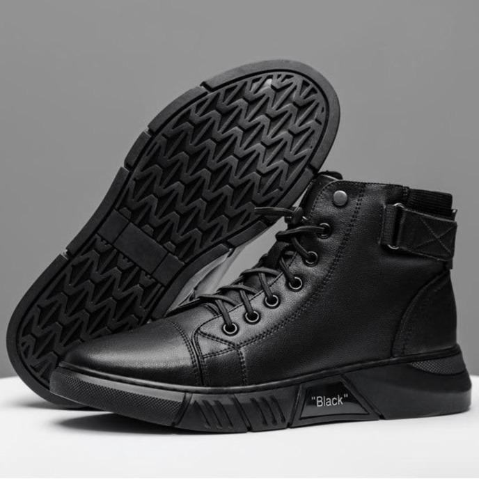 🔥Vendita calda con sconto del 50%.🔥Stivali in pelle calda nera