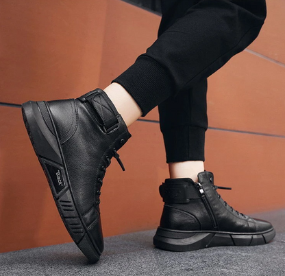 🔥Vendita calda con sconto del 50%.🔥Stivali in pelle calda nera