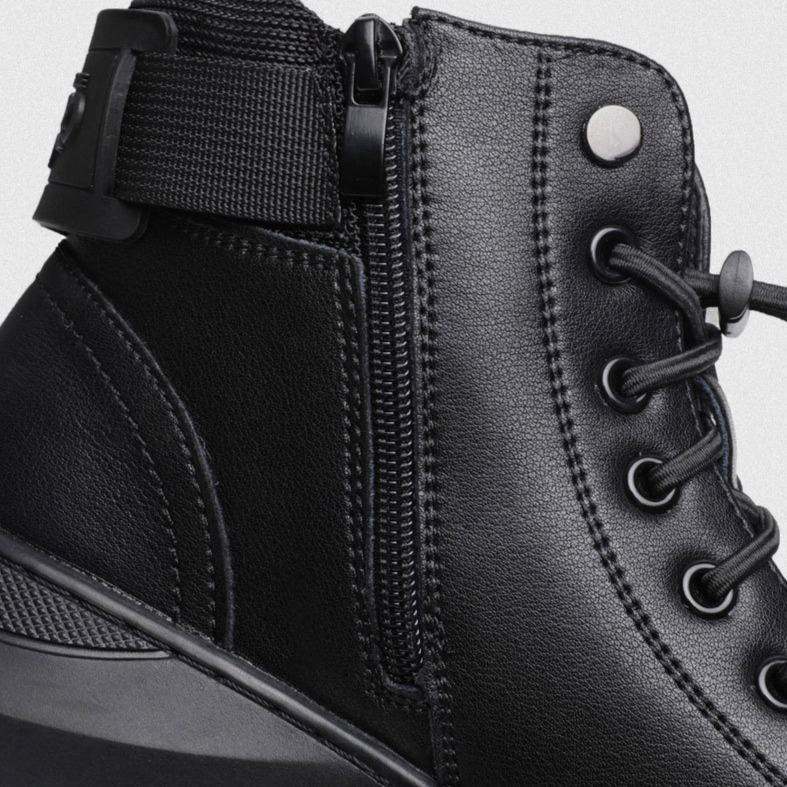 🔥Vendita calda con sconto del 50%.🔥Stivali in pelle calda nera