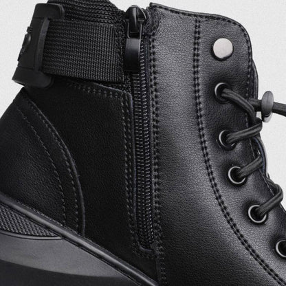 🔥Vendita calda con sconto del 50%.🔥Stivali in pelle calda nera