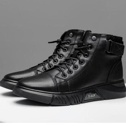 🔥Vendita calda con sconto del 50%.🔥Stivali in pelle calda nera