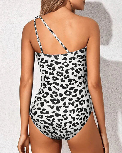 🩱Soldes du dernier jour - 37% de réduction🎉Maillot de Bain Une Pièce Asymétrique pour Femmes