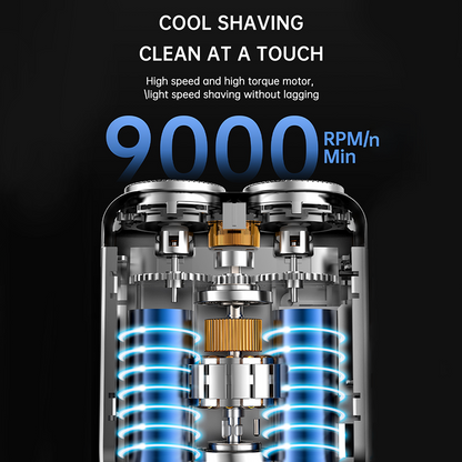 🪒 50% DE DESCONTO AGORA! 🔥 Barbeador Elétrico Portátil Mini Masculino – Compacto e recarregável – Uso seco/molhado, perfeito para viagens ou bolsa de ginástica – Barbear rápido e suave ✨🧳