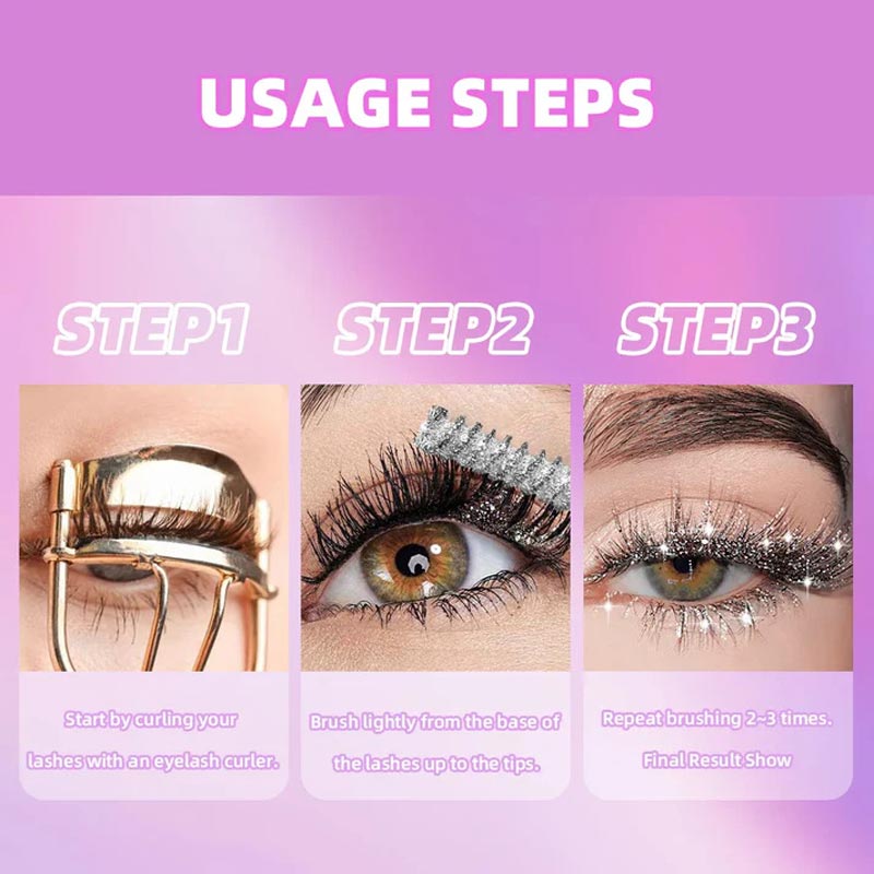 💎 COMPRE 1, GANHE 1 DE GRAÇA🌟Rímel à prova d’água com efeito de cílios longos e brilhantes
