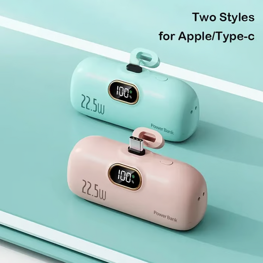 Mini caricabatterie portatile da 5000 mAh per telefono