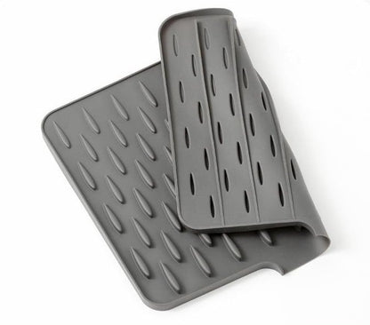 💥 Salva piano di lavoro in silicone no-spill - Tappetino termoresistente e antiscivolo per asciugare senza sgocciolare💥