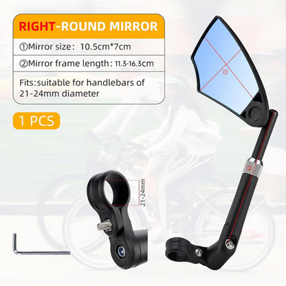🔥Specchio regolabile a 360° per manubrio bicicletta💯