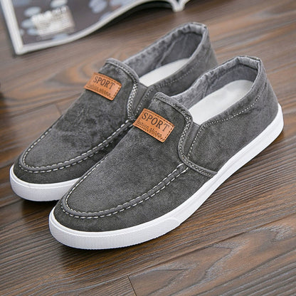 Herren-Freizeitschuhe aus Canvas zum Hineinschlüpfen