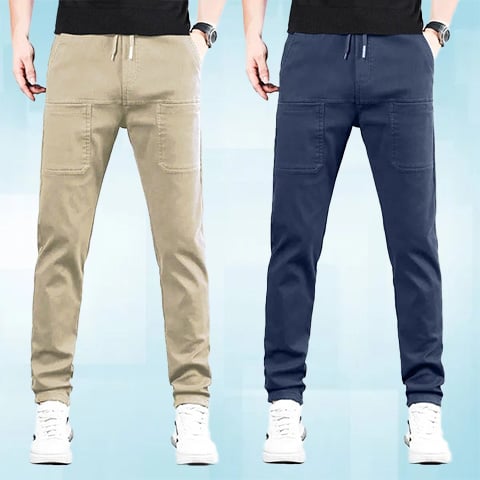 🔥 ÚLTIMO DIA DE LIQUIDAÇÃO – 70% DE DESCONTO 🏆 Calça Cargo Multi Bolsos – Alta Elasticidade e Resistente ✨