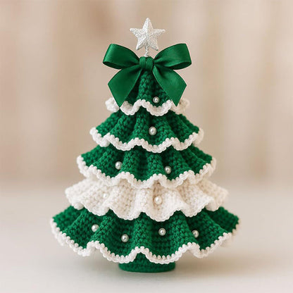 🎉 Saldi natalizi posticipati -50% DI SCONTO 🎄 Kit fai da te per albero di Natale all'uncinetto – ✨ Set di decorazioni natalizie fatte a mano