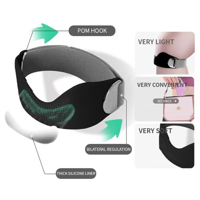 Cinghia in silicone per rotula per alleviare il dolore al ginocchio