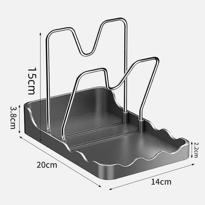 ⏳Offerta speciale a tempo limitato⏰Coperchio multifunzionale e supporto per tagliere