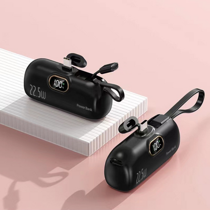 🔋 Novos produtos Oferta por tempo limitado ✨ Mini carregador portátil para telemóvel com 5000 mAh