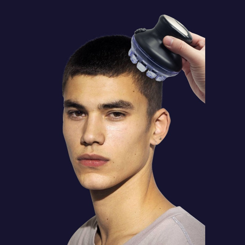 Tagliacapelli elettrico circolare con display LED