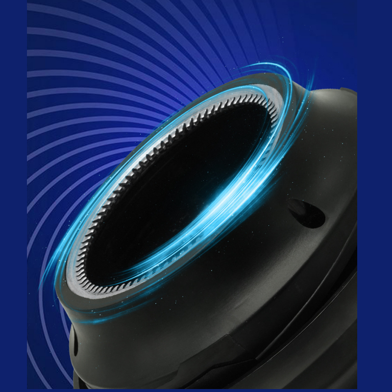 Tagliacapelli elettrico circolare con display LED