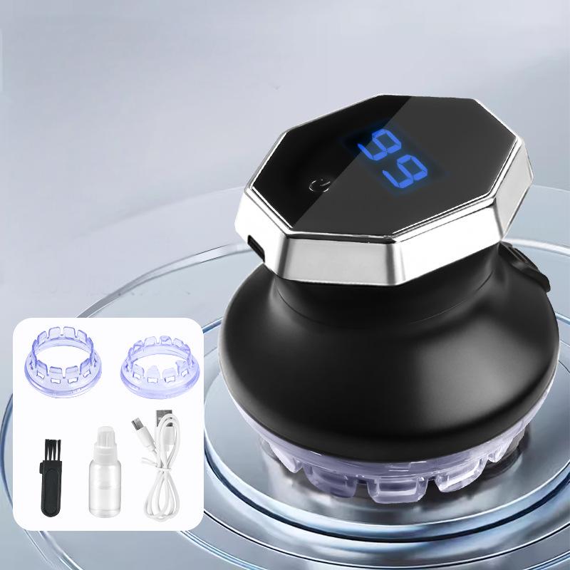 Tagliacapelli elettrico circolare con display LED