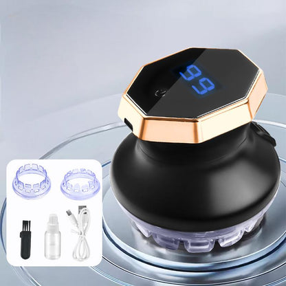 Tagliacapelli elettrico circolare con display LED