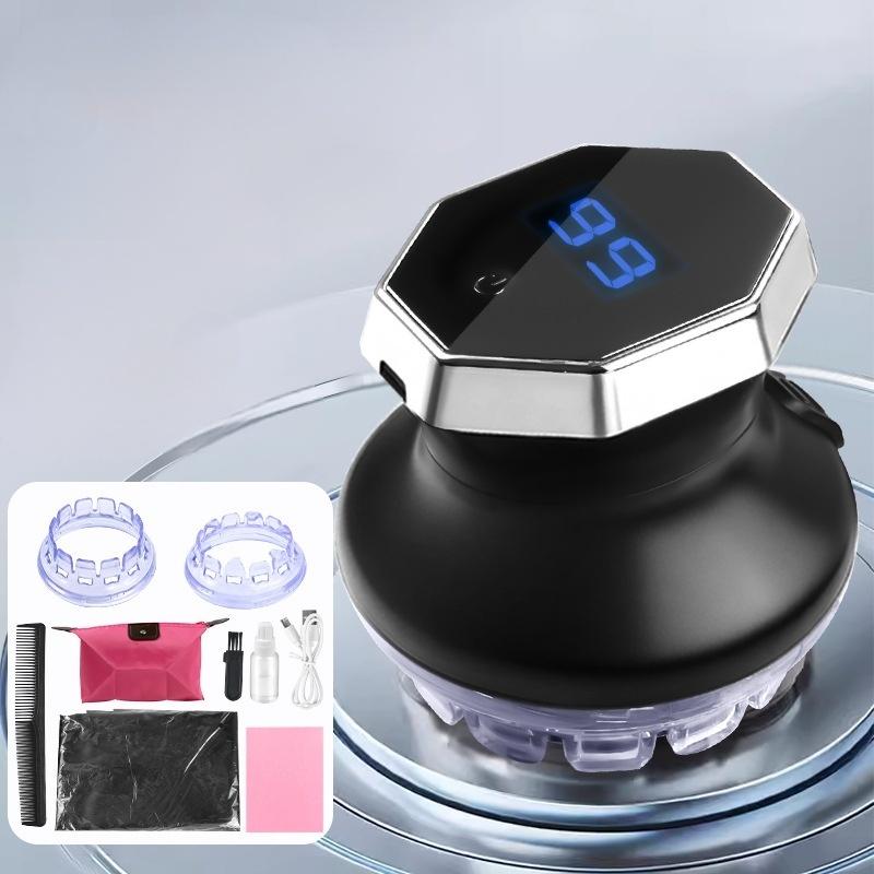 Tagliacapelli elettrico circolare con display LED