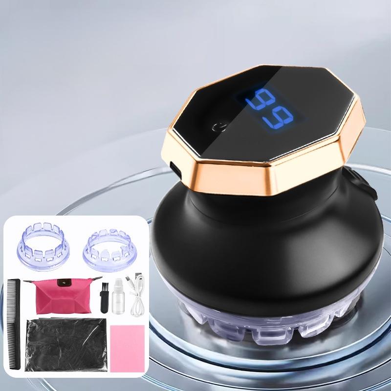 Tagliacapelli elettrico circolare con display LED