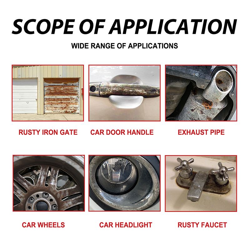 Rimozione e conversione multiuso della ruggine per auto (50% di sconto)