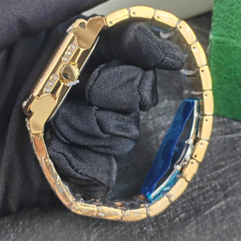 ✨Orologio di lusso con quadrato di strass – Elegante brillantezza per ogni occasione✨