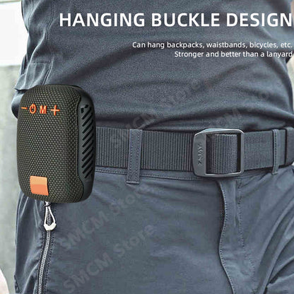 🚴‍♂️🎵 Caixa de som Bluetooth para bicicleta à prova d’água com suporte e som estéreo potente