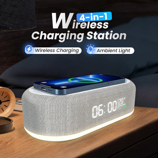 💎 SCONTO DEL 50%! 💎 Stazione di ricarica wireless 4 in 1