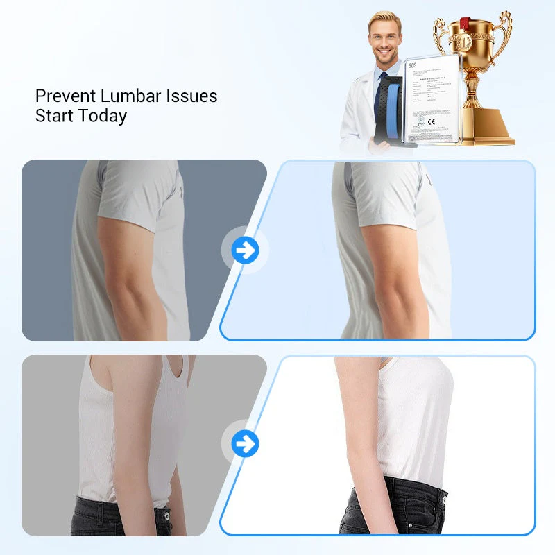 🩹 50% DE DESCONTO EM PROMOÇÃO RELÂMPAGO! ⚡ Alongador Lombar – Suporte Ergonômico para a Coluna, Níveis de Alongamento Ajustáveis, Leve e Portátil 🪑