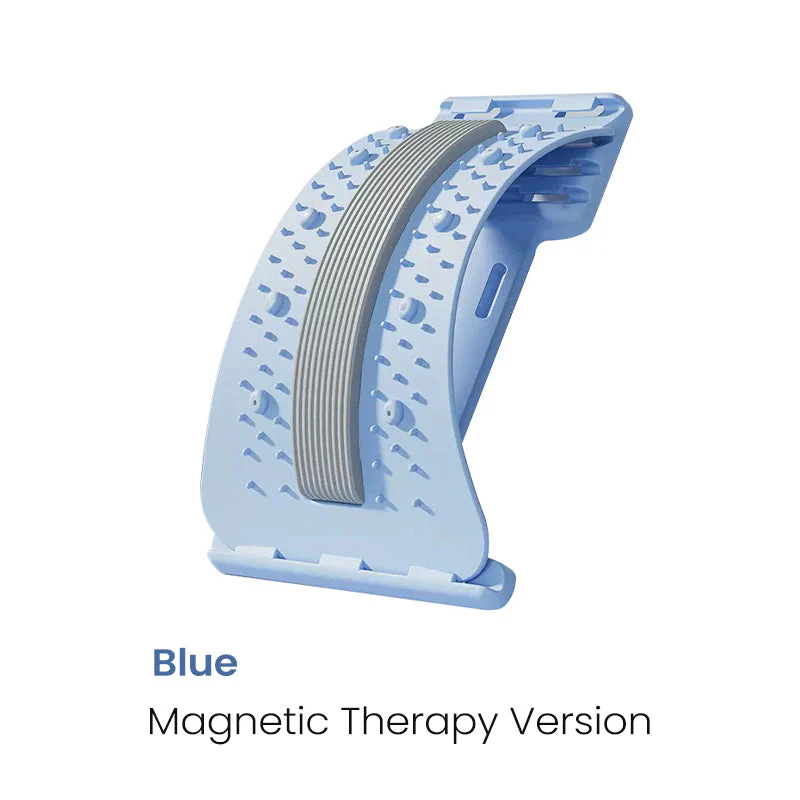🩹 50% DE DESCONTO EM PROMOÇÃO RELÂMPAGO! ⚡ Alongador Lombar – Suporte Ergonômico para a Coluna, Níveis de Alongamento Ajustáveis, Leve e Portátil 🪑