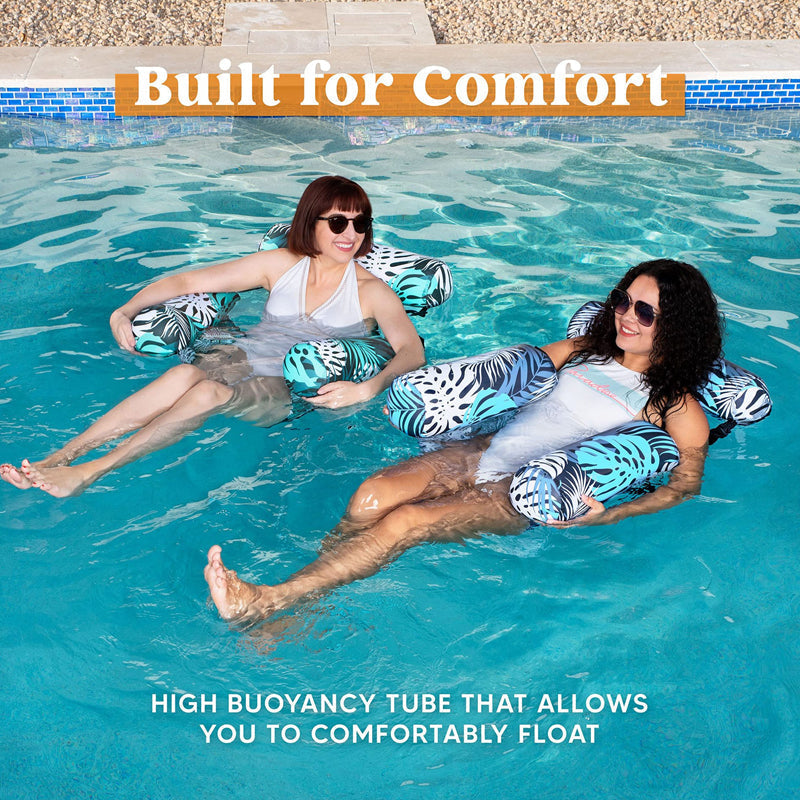 🏖️Cadeira flutuante insuflável para piscina