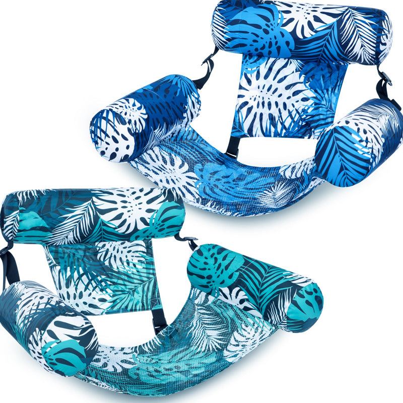 🏖️Cadeira flutuante insuflável para piscina
