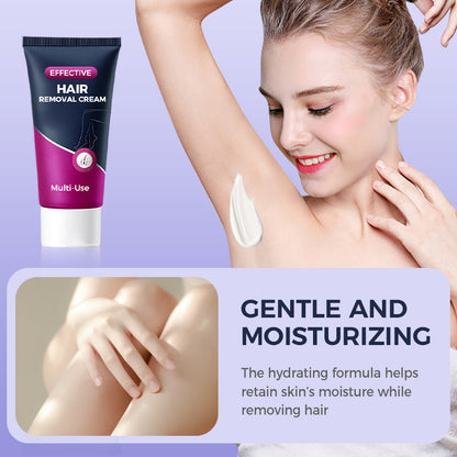 🟒 Crema depilatoria delicata ed efficace, adatta a diversi tipi di utilizzo 💗 Per una pelle liscia e luminosa in tutta semplicità