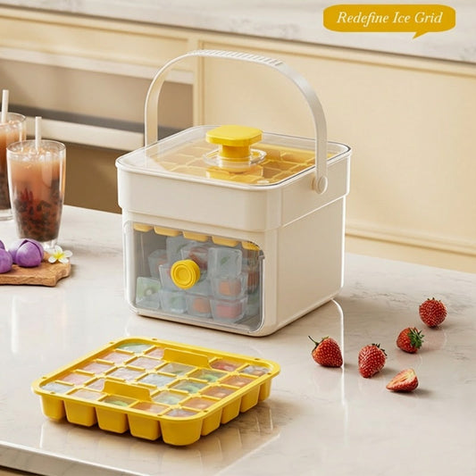 🔥OFFERTA SPECIALE: SCONTO DEL 56%🔥⏱️ Cubetti di ghiaccio in pochi secondi: basta premere e rilasciare! 🧊✨